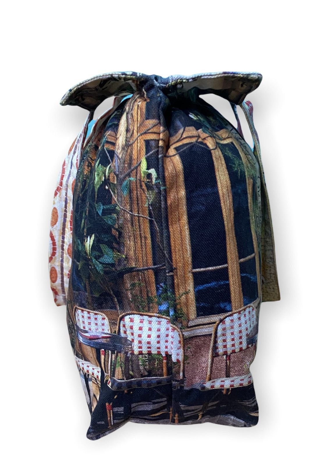 Designer MARON BOUILUE PRINTED TOTE BAG Size ONE SIZE - 8 Thumbnail