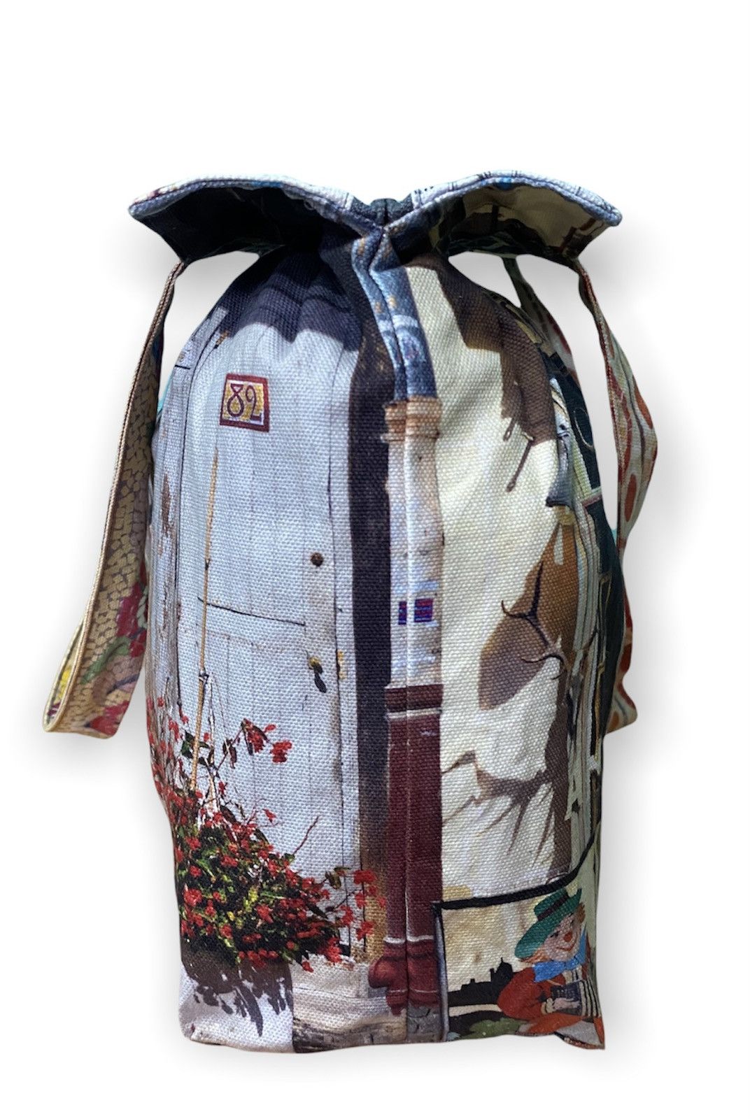 Designer MARON BOUILUE PRINTED TOTE BAG Size ONE SIZE - 7 Thumbnail