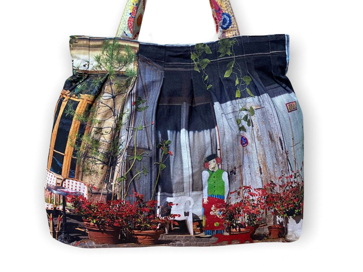 Designer MARON BOUILUE PRINTED TOTE BAG Size ONE SIZE - 3 Thumbnail