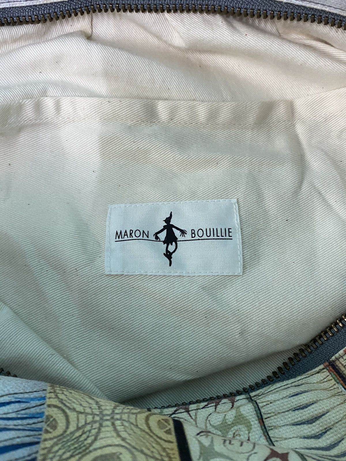 Designer MARON BOUILUE PRINTED TOTE BAG Size ONE SIZE - 12 Thumbnail