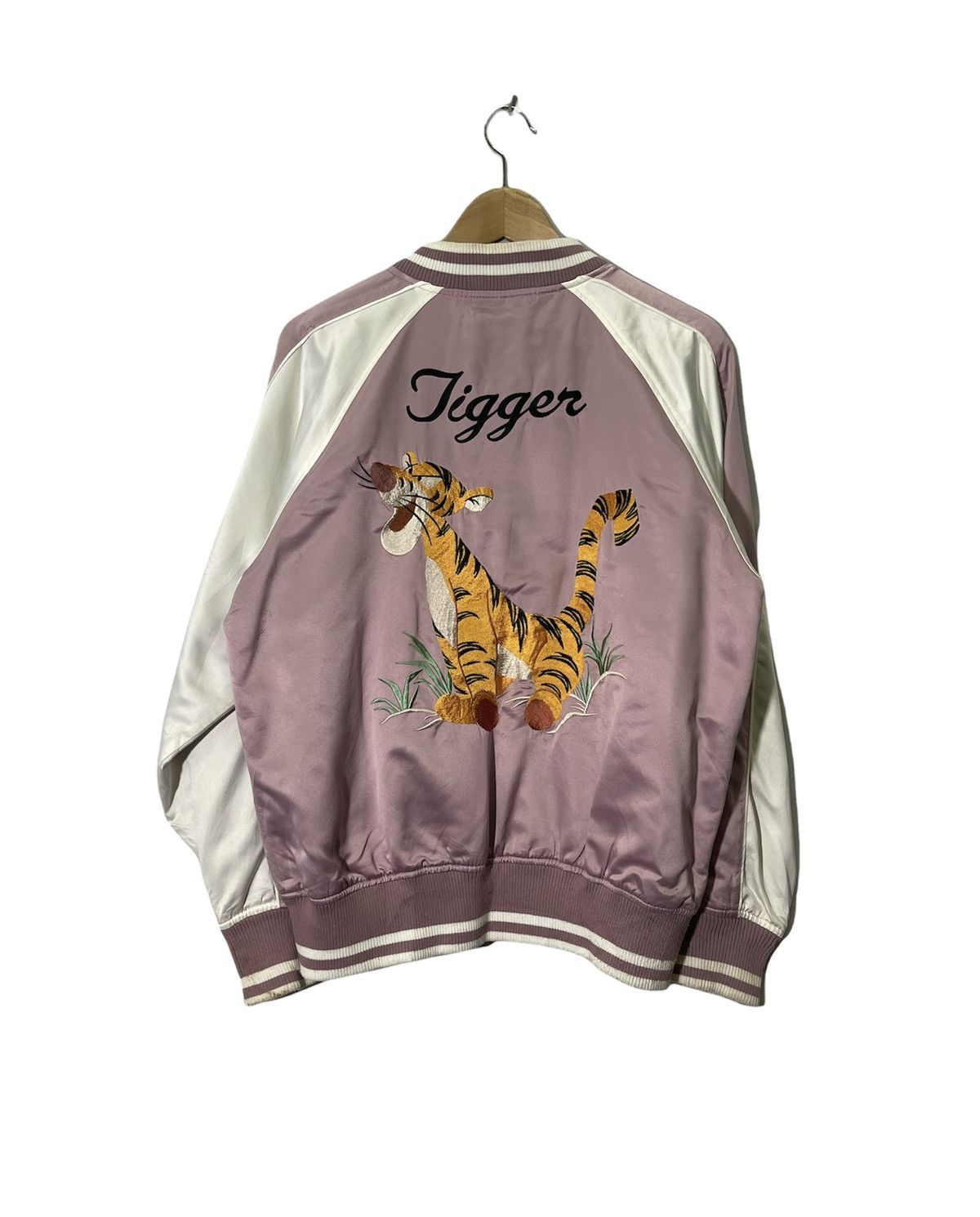 Disney × Vintage VINTAGE DISNEY SUKAJAN TIGGER POOH BOMBER JACKET Size US M / EU 48-50 / 2 - 2 Thumbnail