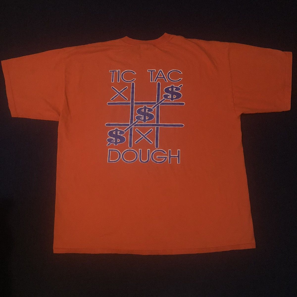 Rap Tees Vintage 1990s Po No Mo Tic Tac Toe Dough Rap Logo Money Tee Size US XXL / EU 58 / 5 - 6 Thumbnail