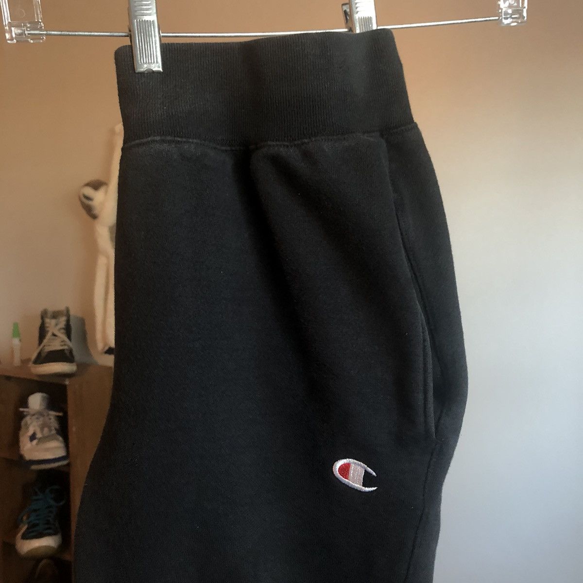 Champion Vintage Champion Reverse Weave Patchwork Sweatpants Size M Size US 32 / EU 48 - 2 Thumbnail