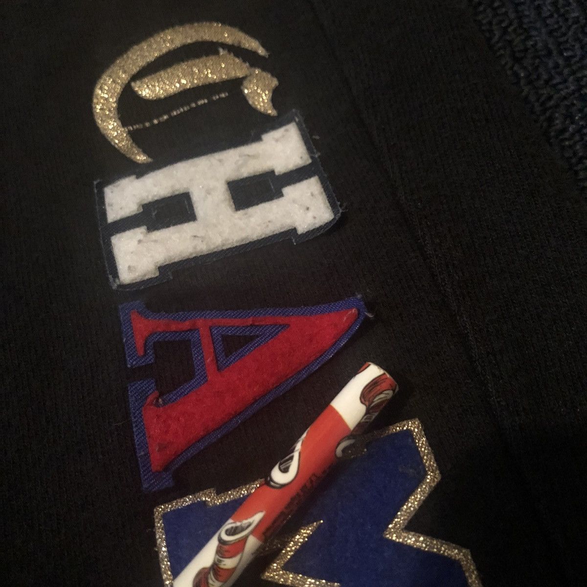 Champion Vintage Champion Reverse Weave Patchwork Sweatpants Size M Size US 32 / EU 48 - 9 Thumbnail