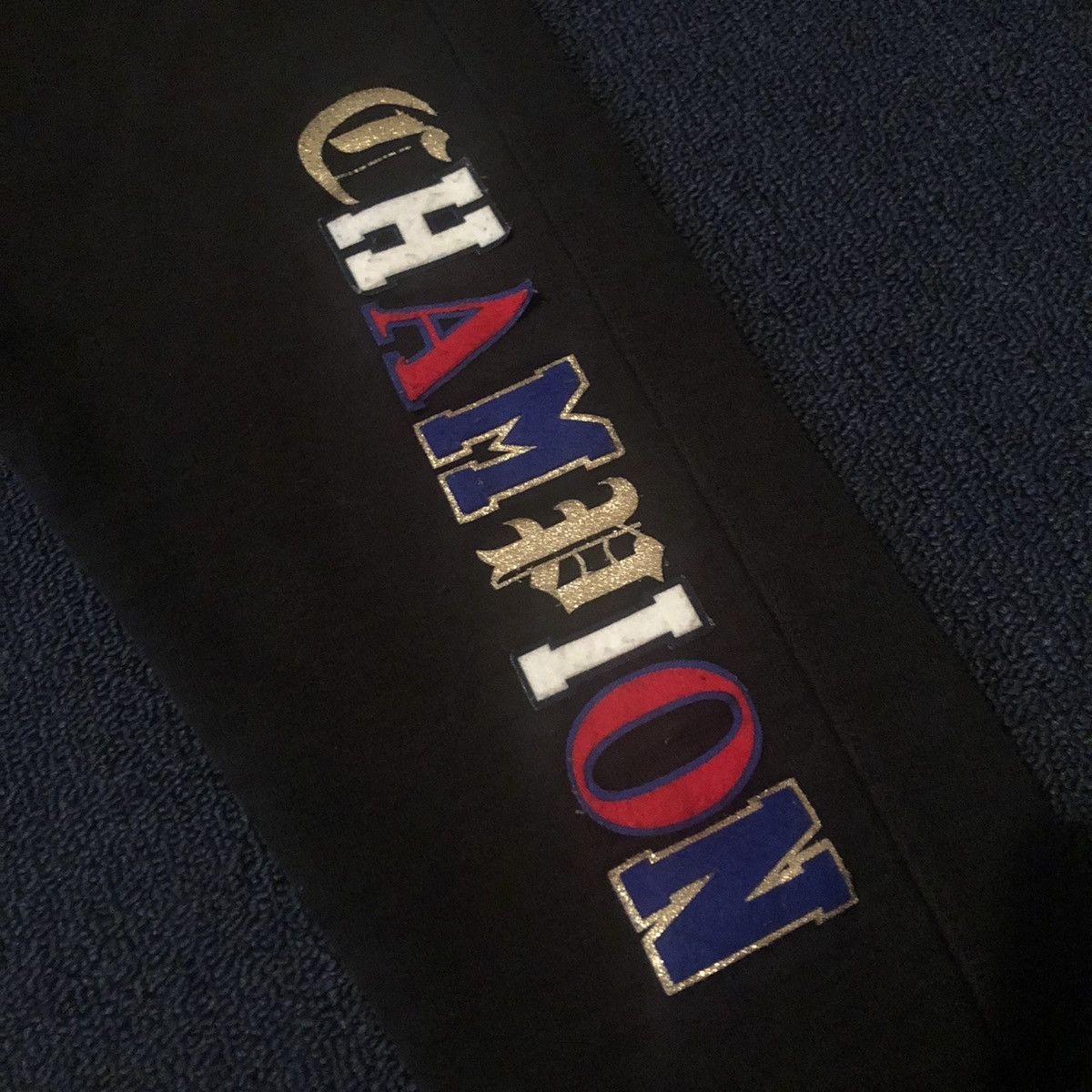 Champion Vintage Champion Reverse Weave Patchwork Sweatpants Size M Size US 32 / EU 48 - 3 Thumbnail