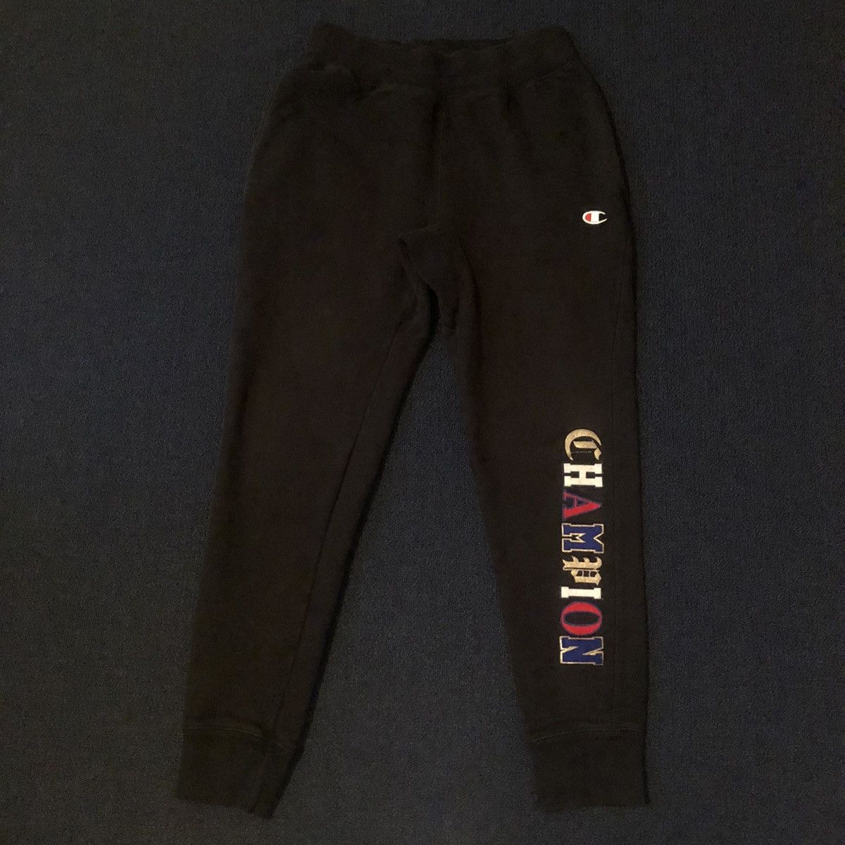 Champion Vintage Champion Reverse Weave Patchwork Sweatpants Size M Size US 32 / EU 48 - 1 Thumbnail
