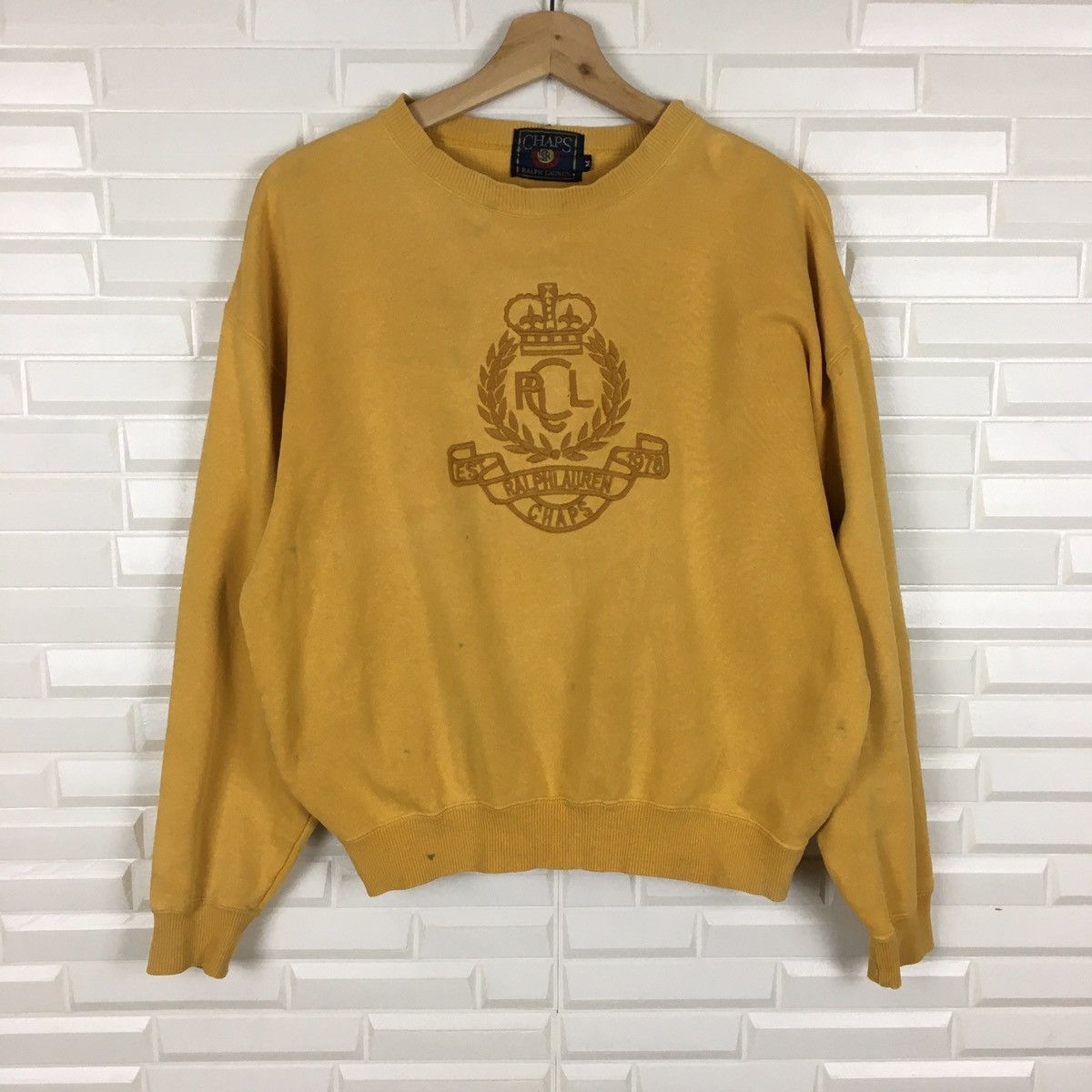 Chaps Ralph Lauren Embroidery Crewneck