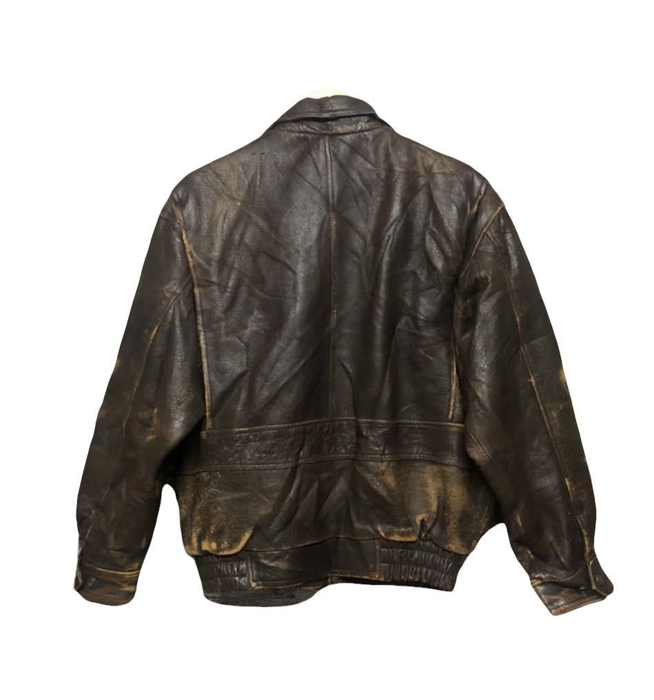 ジャケット・アウター used 2way leather bomber jacket flight AVIREX アヴィレックス G1ボンバージャケット フライト