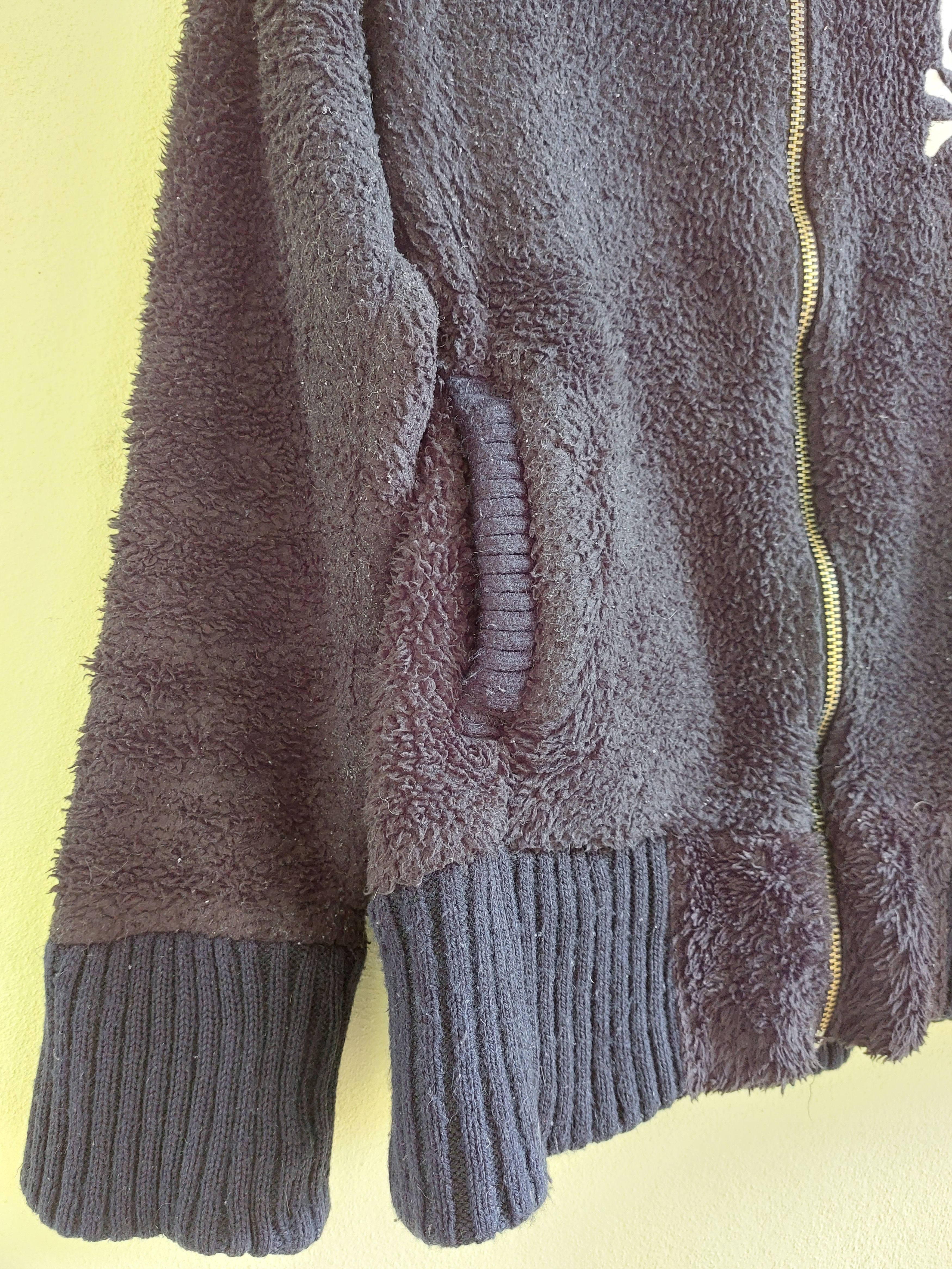 Japanese Brand DIG DEEP teddy fleece hoodie zipper sweater Size US M / EU 48-50 / 2 - 5 Thumbnail