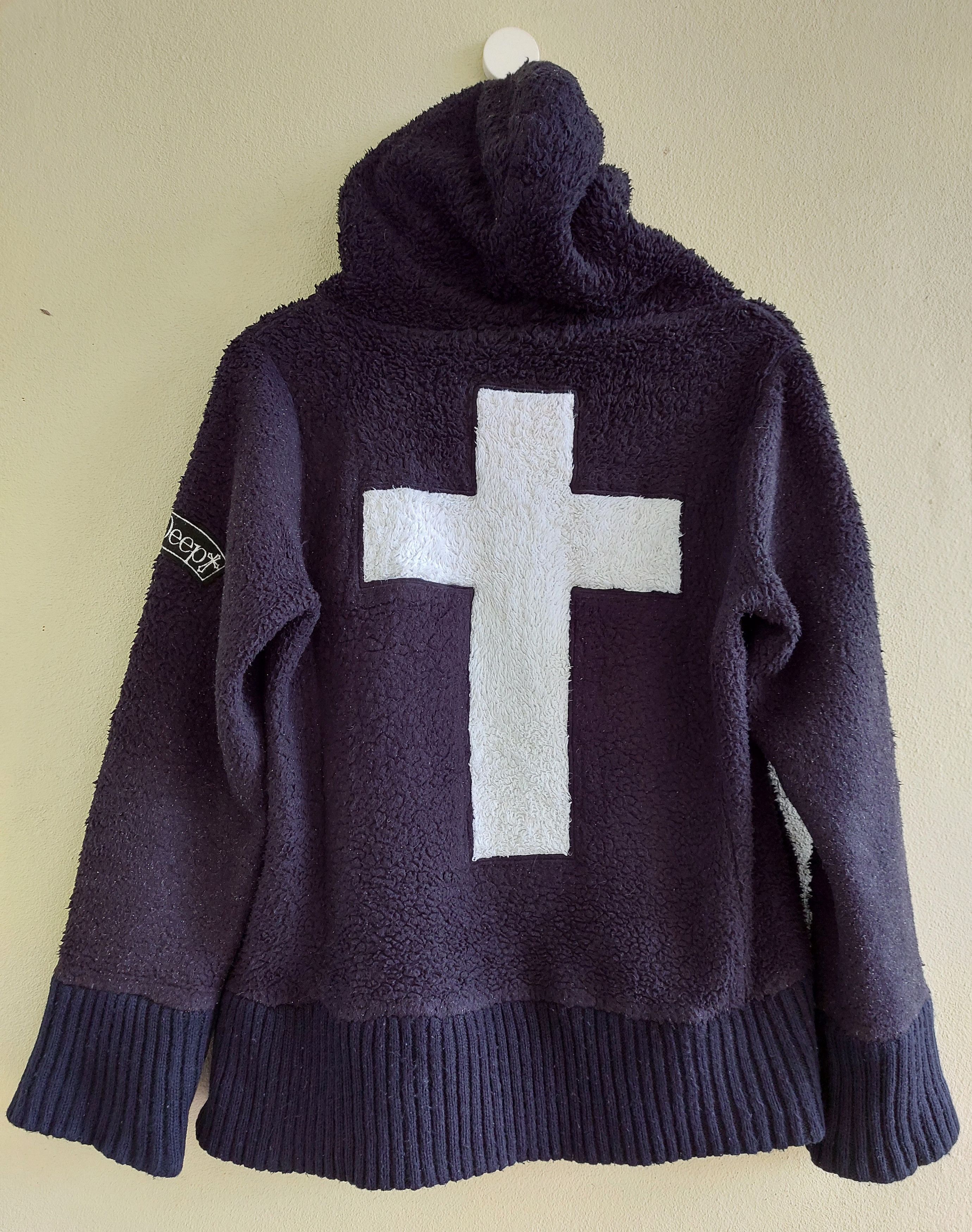 Japanese Brand DIG DEEP teddy fleece hoodie zipper sweater Size US M / EU 48-50 / 2 - 1 Thumbnail