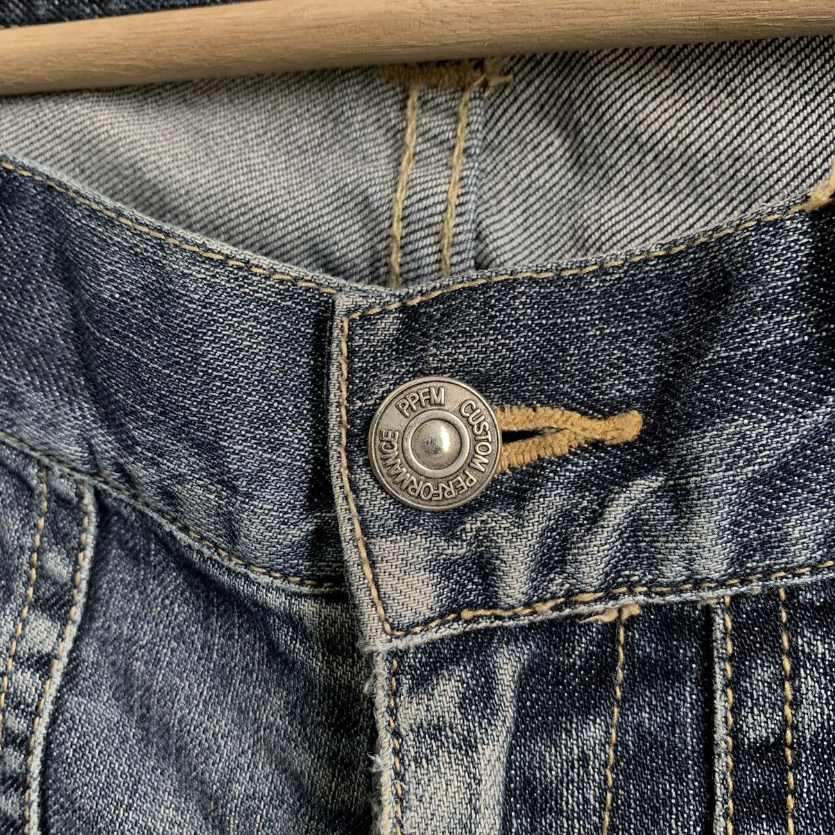 PPFM Vtg PPFM Distressed Denim Jeans Size US 33 - 7 Thumbnail