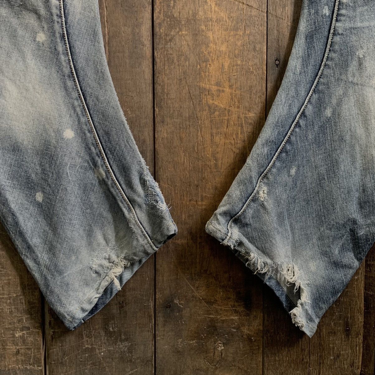 PPFM Vtg PPFM Distressed Denim Jeans Size US 33 - 11 Thumbnail