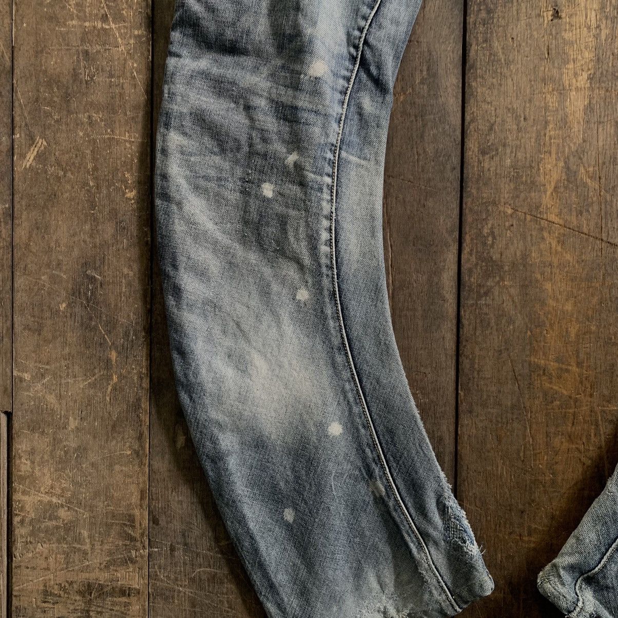 PPFM Vtg PPFM Distressed Denim Jeans Size US 33 - 12 Thumbnail