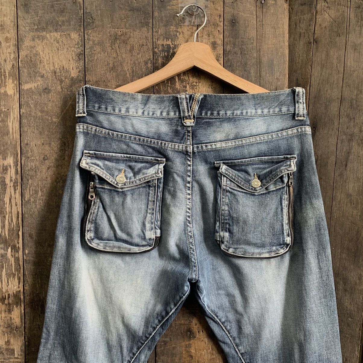 PPFM Vtg PPFM Distressed Denim Jeans Size US 33 - 10 Thumbnail
