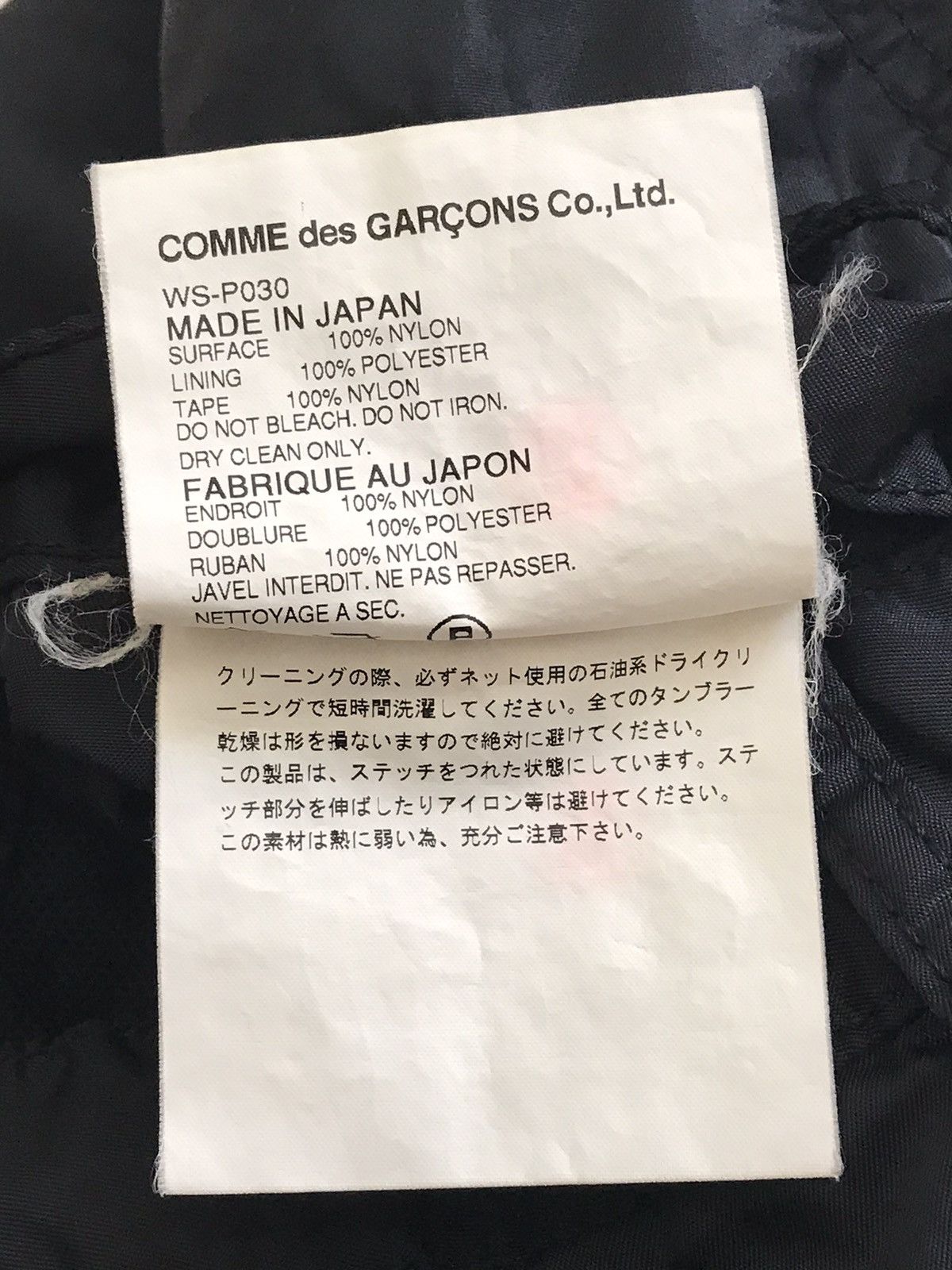 Comme des Garcons × Japanese Brand × Junya Watanabe Junya Watanabe Comme Des Garçons Nylon Shorts Size US 32 / EU 48 - 10 Thumbnail