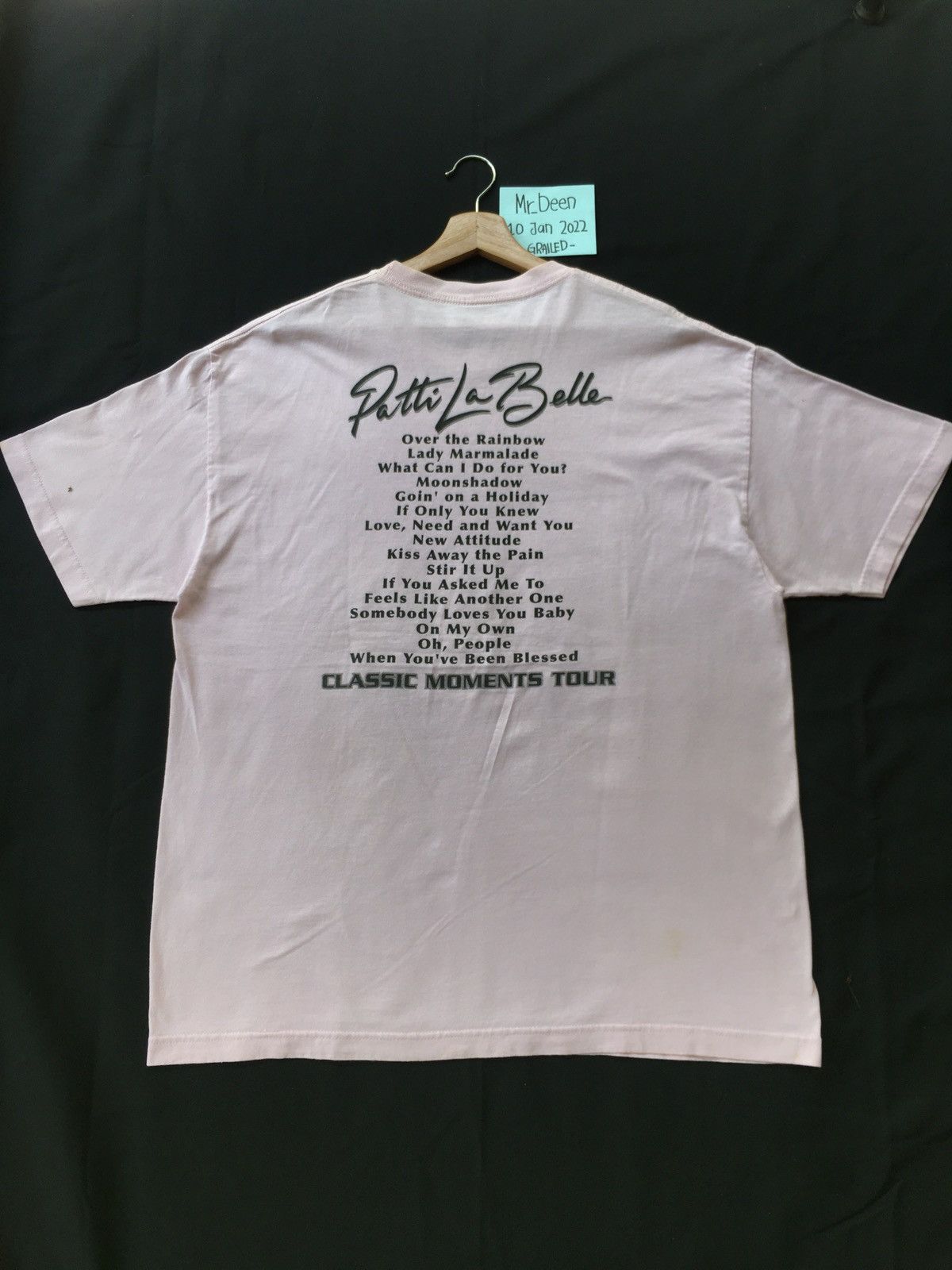 Rap Tees Vintage Patti La Belle Classic Moments Tour Tshirt Size US XL / EU 56 / 4 - 8 Thumbnail