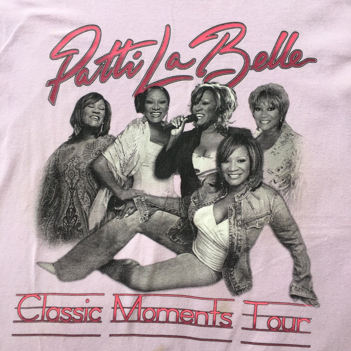 Rap Tees Vintage Patti La Belle Classic Moments Tour Tshirt Size US XL / EU 56 / 4 - 5 Thumbnail