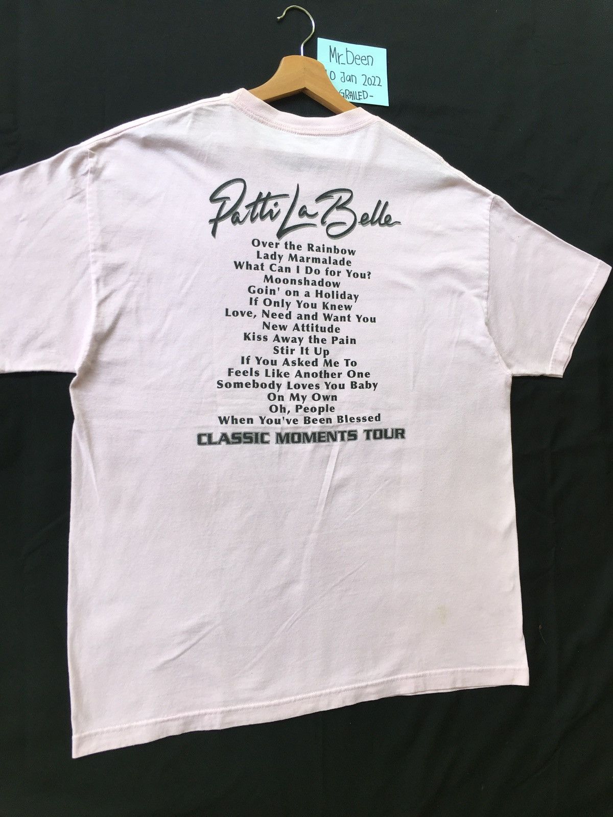 Rap Tees Vintage Patti La Belle Classic Moments Tour Tshirt Size US XL / EU 56 / 4 - 9 Thumbnail