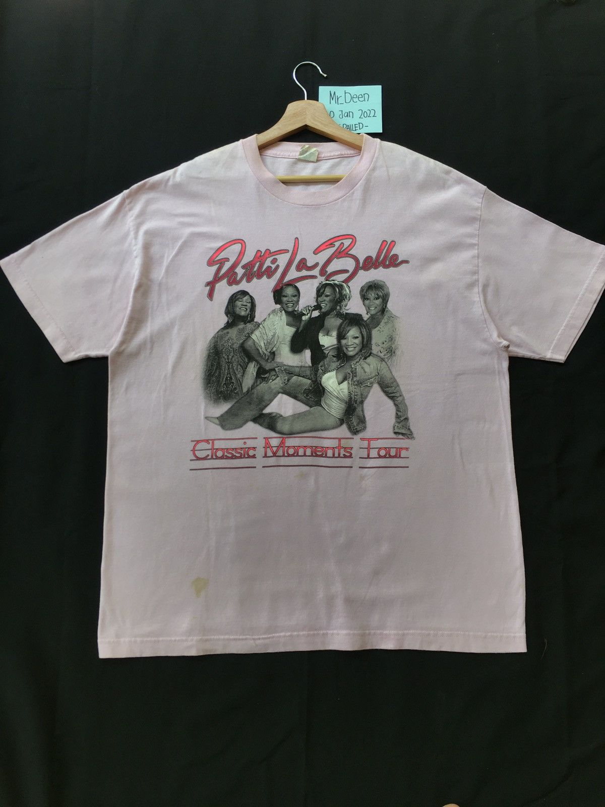Rap Tees Vintage Patti La Belle Classic Moments Tour Tshirt Size US XL / EU 56 / 4 - 2 Thumbnail