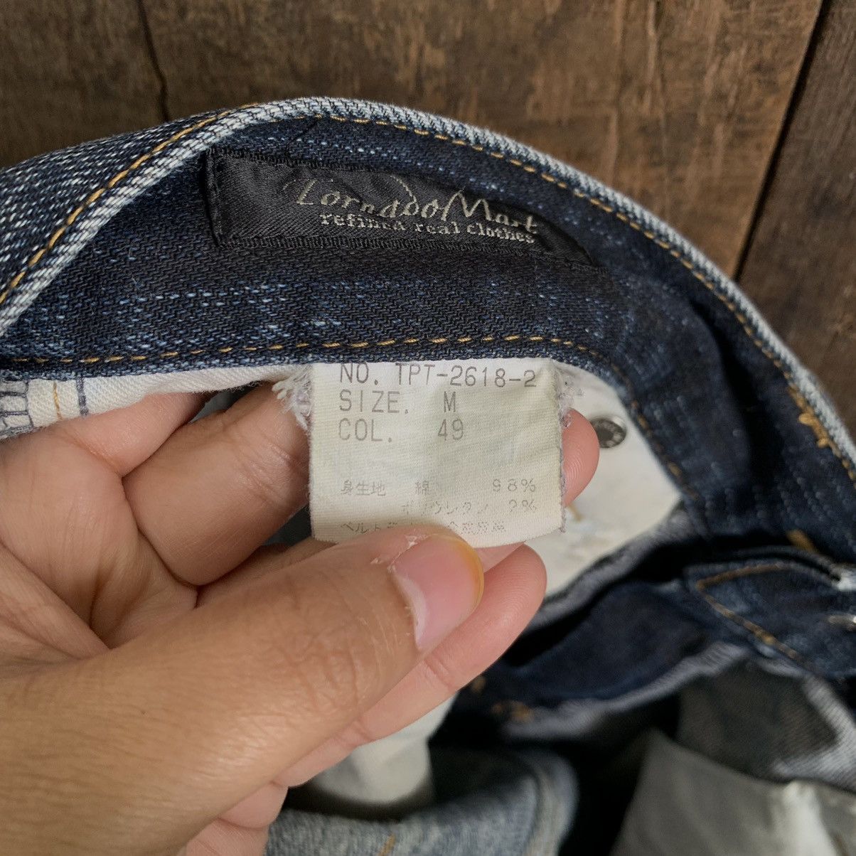 Tornado Mart Vtg Tornado Mart Distressed Denim Jeans Size US 32 / EU 48 - 17 Thumbnail
