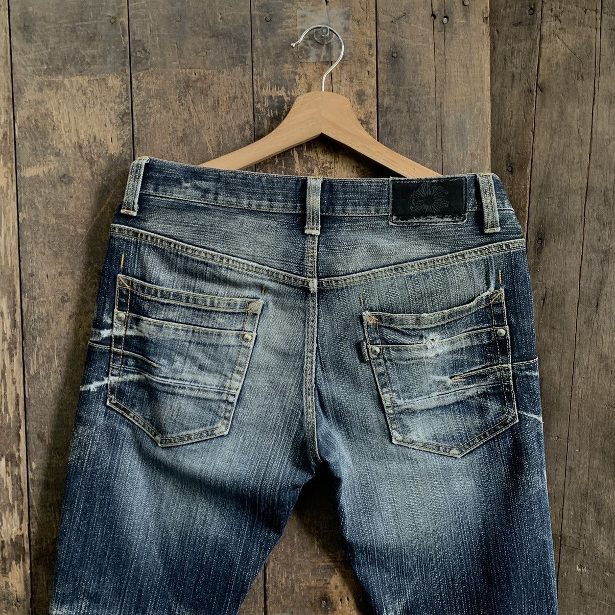 Tornado Mart Vtg Tornado Mart Distressed Denim Jeans Size US 32 / EU 48 - 8 Thumbnail