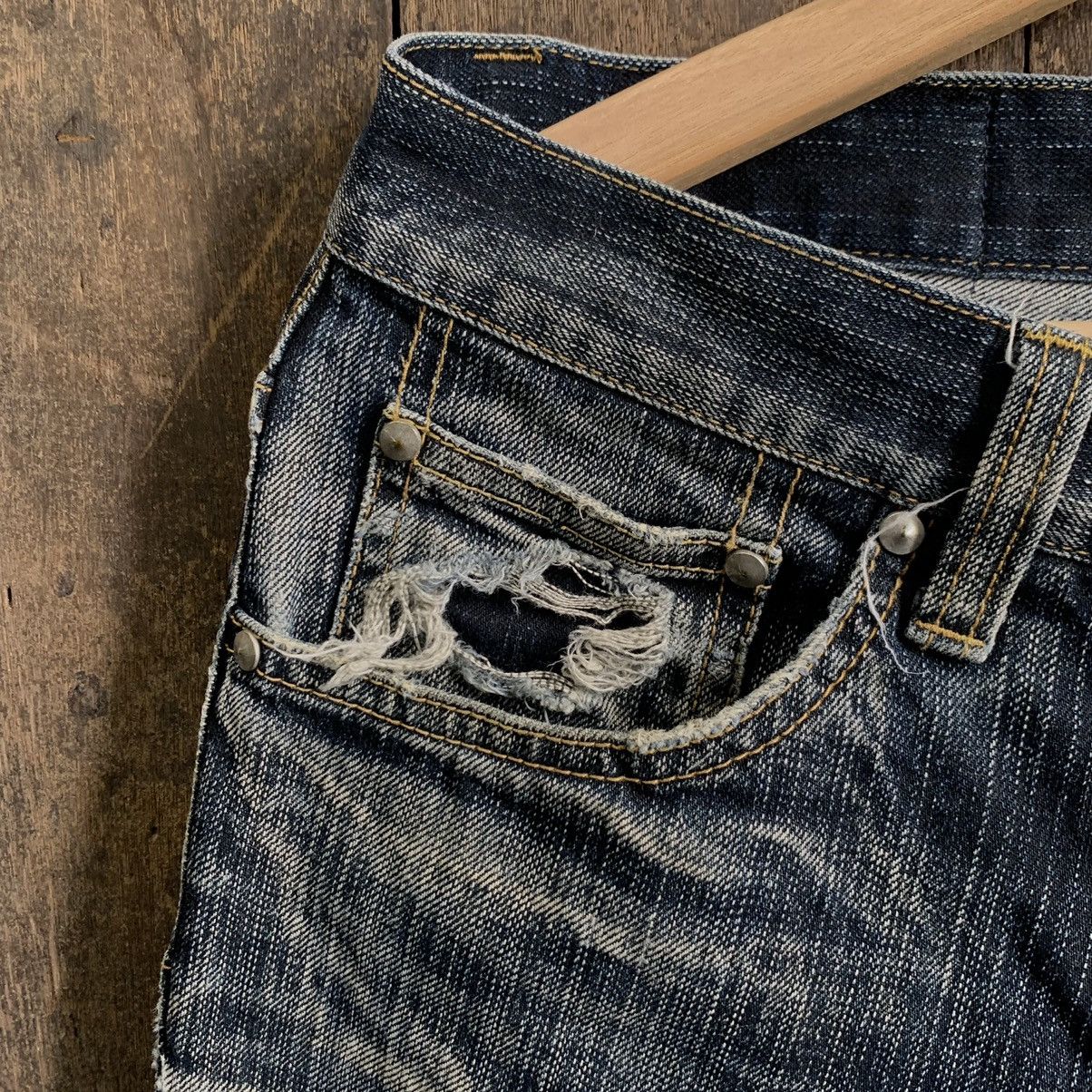 Tornado Mart Vtg Tornado Mart Distressed Denim Jeans Size US 32 / EU 48 - 4 Thumbnail