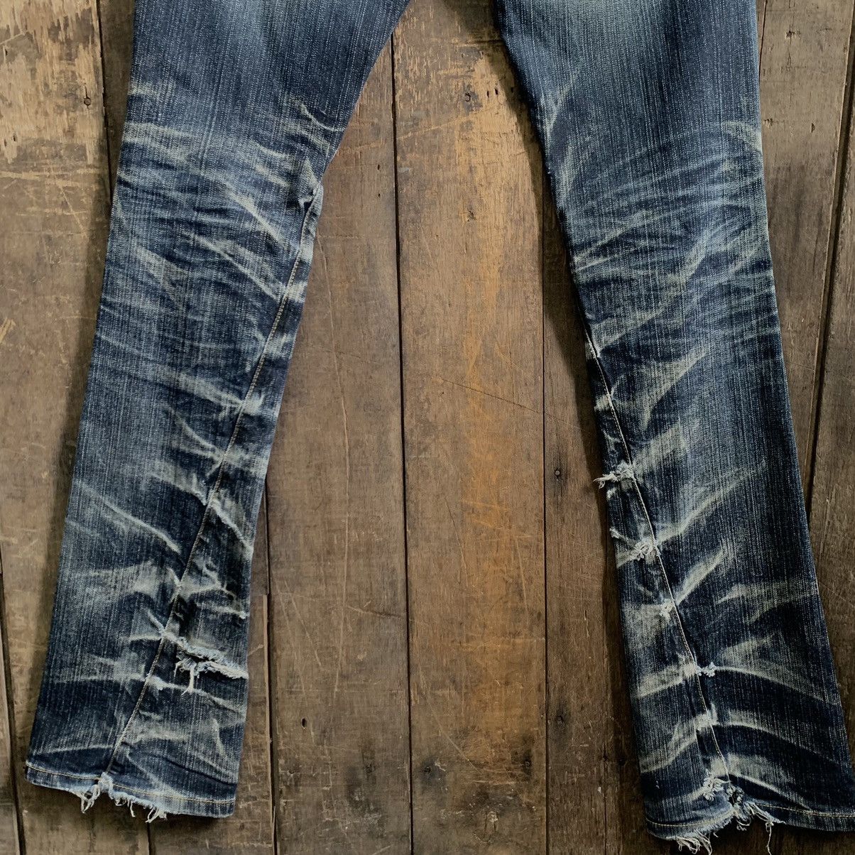 Tornado Mart Vtg Tornado Mart Distressed Denim Jeans Size US 32 / EU 48 - 9 Thumbnail