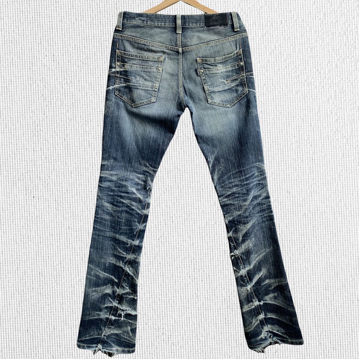 Tornado Mart Vtg Tornado Mart Distressed Denim Jeans Size US 32 / EU 48 - 2 Thumbnail