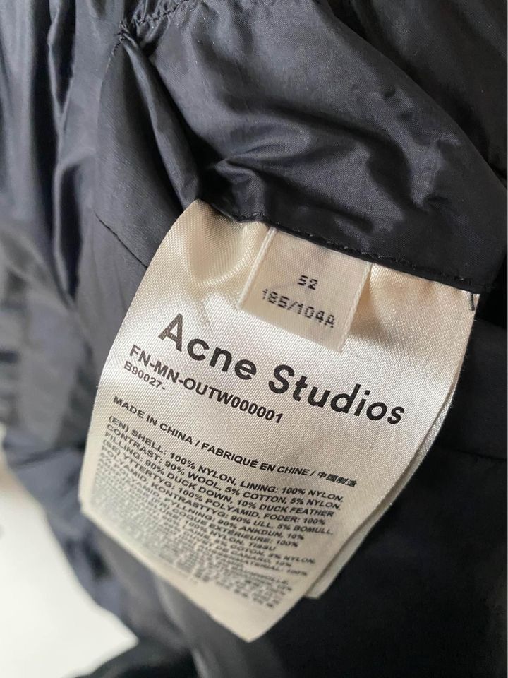 Acne Studios ACNE STUDIOS PUFFER COAT Size US L / EU 52-54 / 3 - 4 Thumbnail