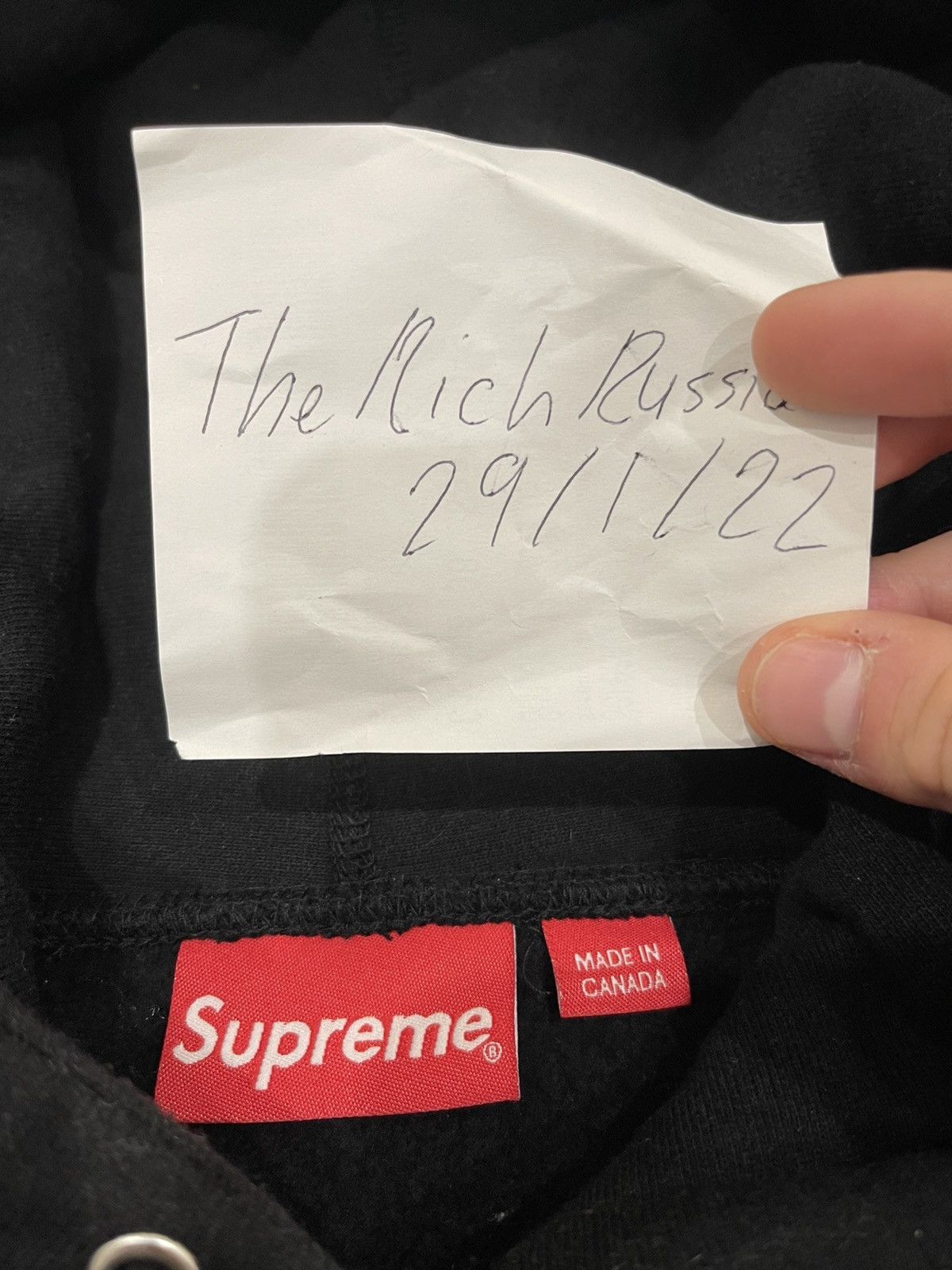Supreme × Swarovski Supreme Swarovski Box Logo Hoodie | Grailed