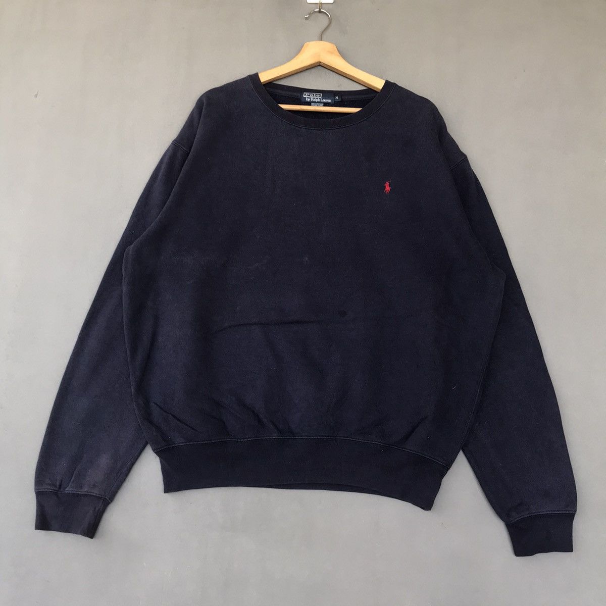 Polo Ralph Lauren × Vintage Vintage Polo By Ralph Lauren Sweatshirt Small Logo Size US L / EU 52-54 / 3 - 1 Thumbnail