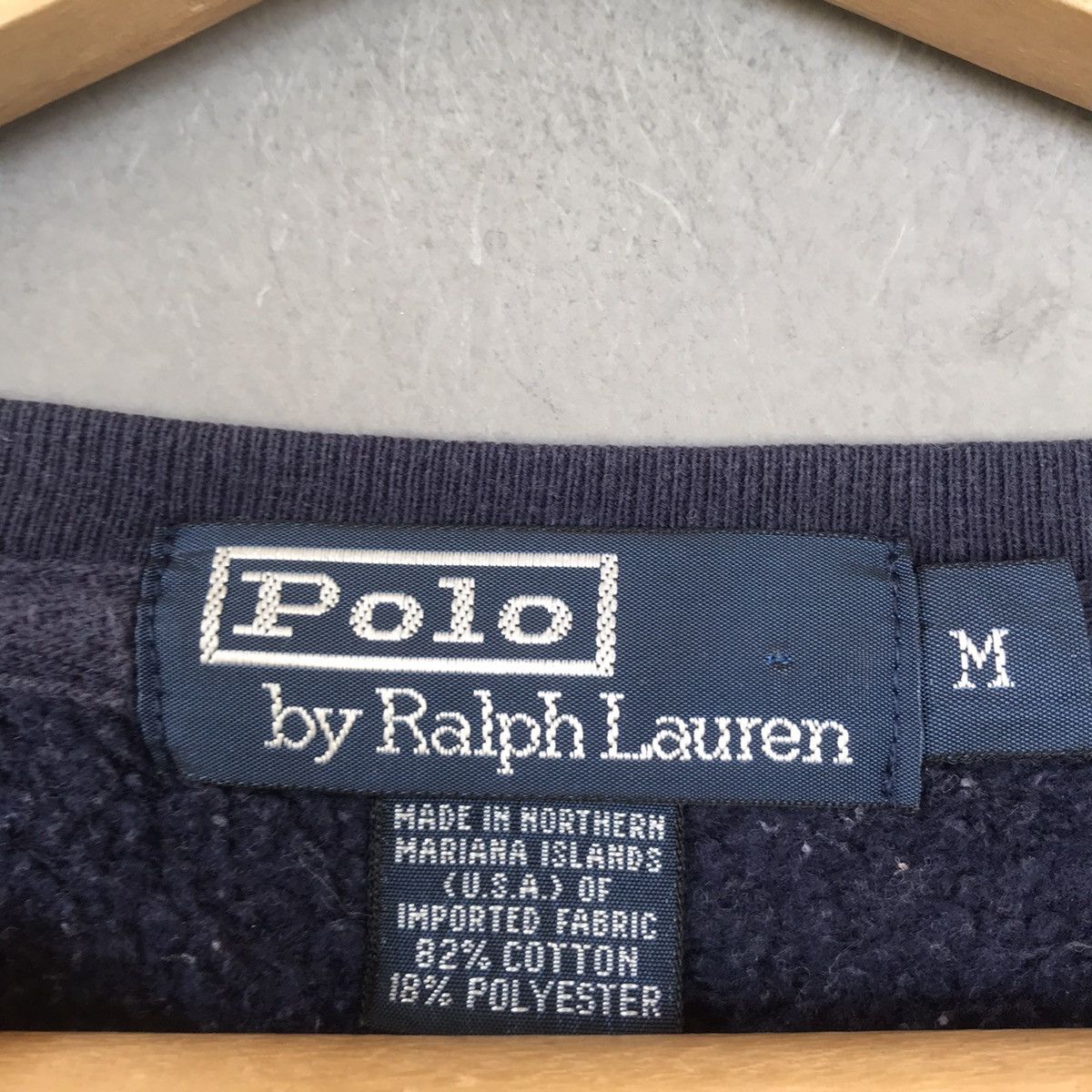 Polo Ralph Lauren × Vintage Vintage Polo By Ralph Lauren Sweatshirt Small Logo Size US L / EU 52-54 / 3 - 3 Thumbnail