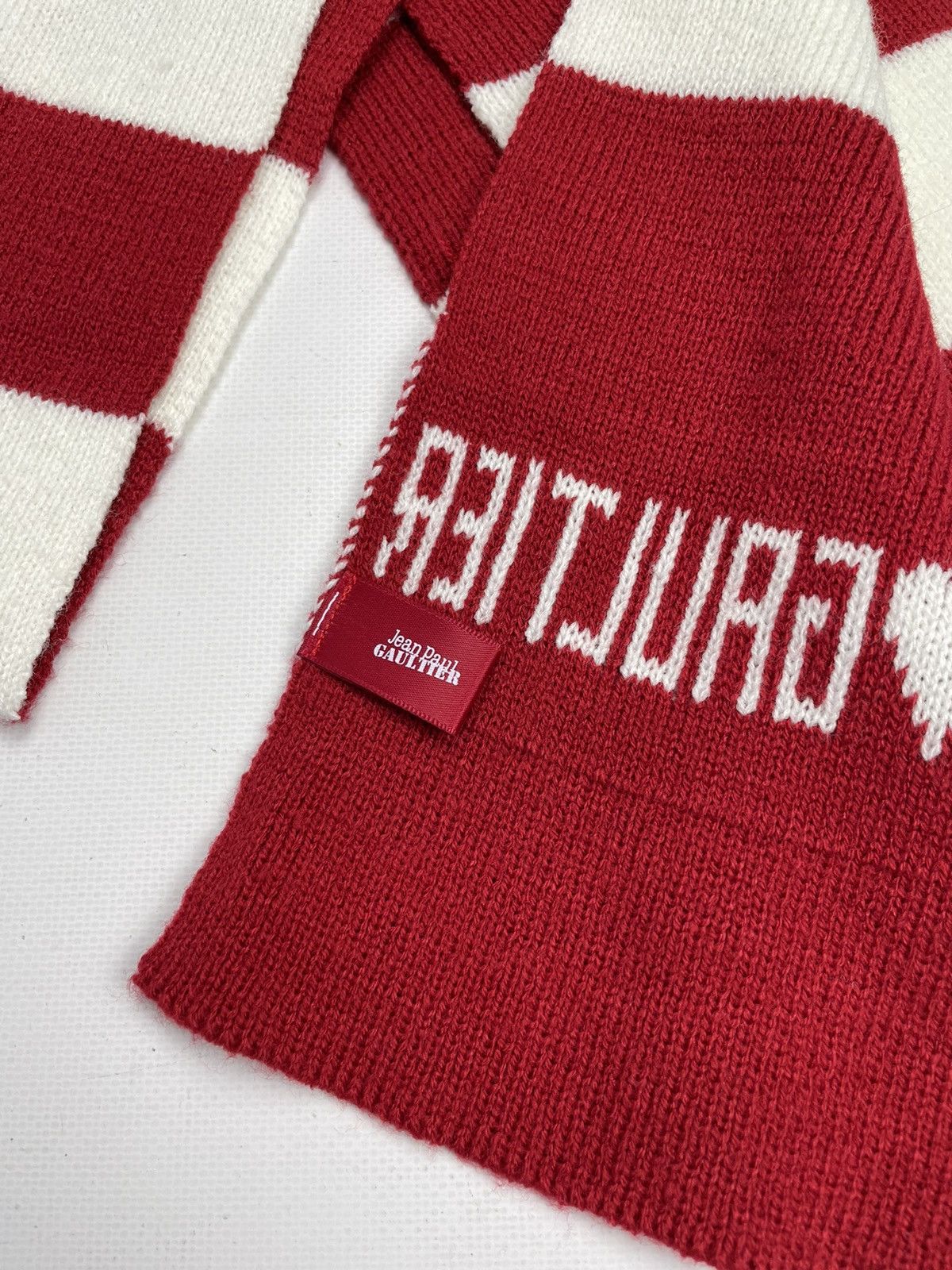 Jean Paul Gaultier Jean Paul Gaultier Stripped Scarf Size ONE SIZE - 4 Thumbnail