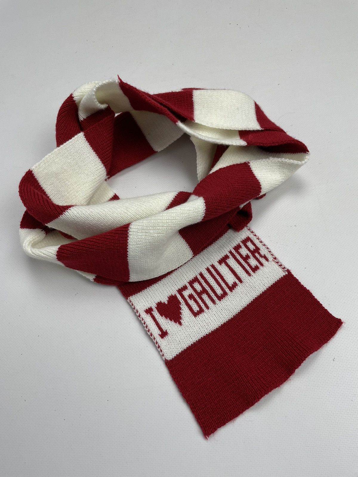 Jean Paul Gaultier Jean Paul Gaultier Stripped Scarf Size ONE SIZE - 2 Thumbnail