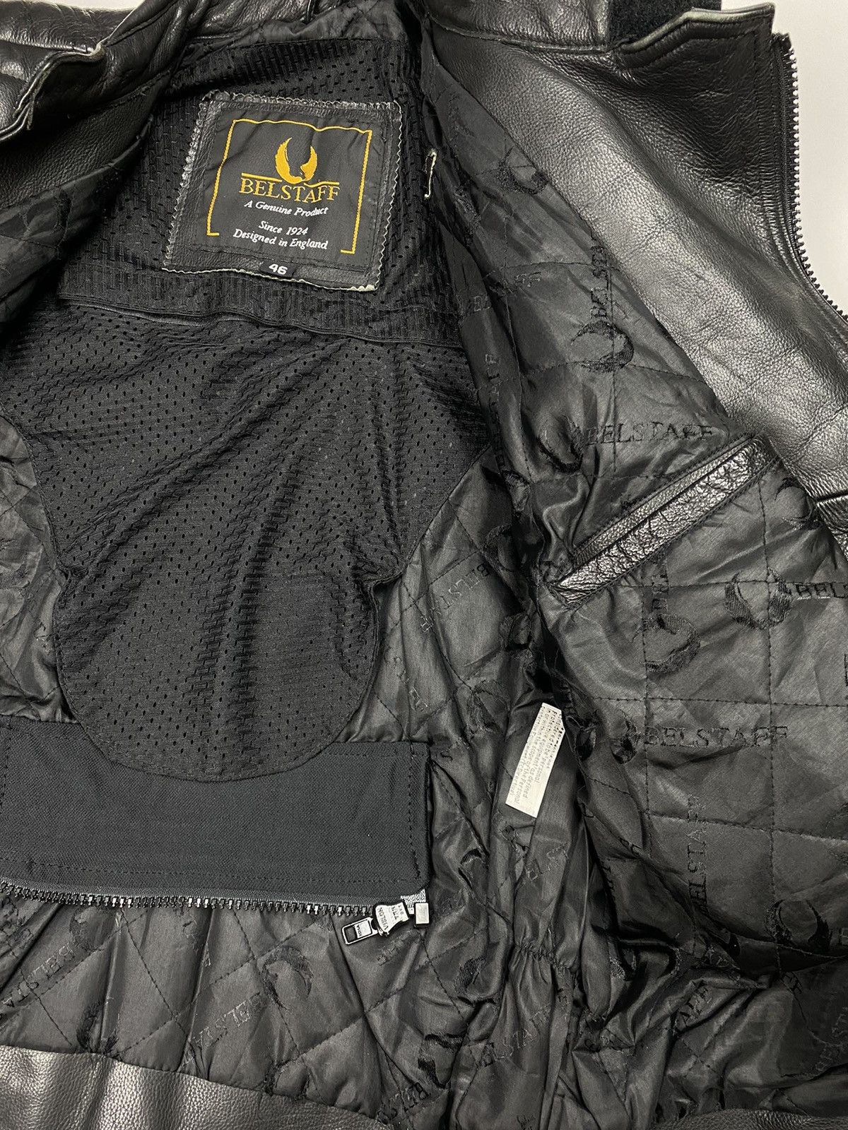 Belstaff Vintage Belstaff Leather Motorcycle Biker Jacket Size US S / EU 44-46 / 1 - 12 Thumbnail