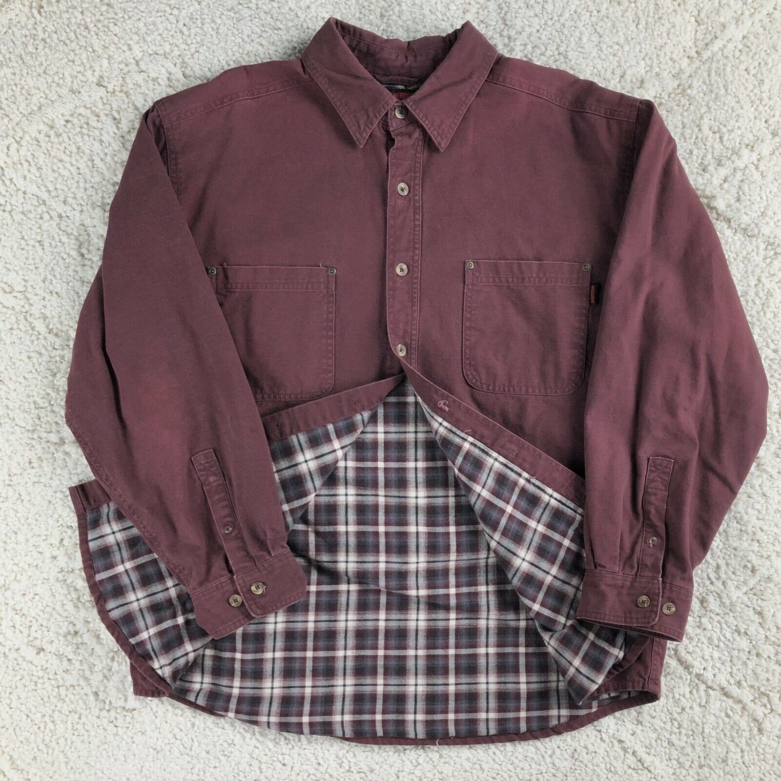 Wolverine Wolverine Boots and Gear Blanket Fleece Lined Flannel Canvas