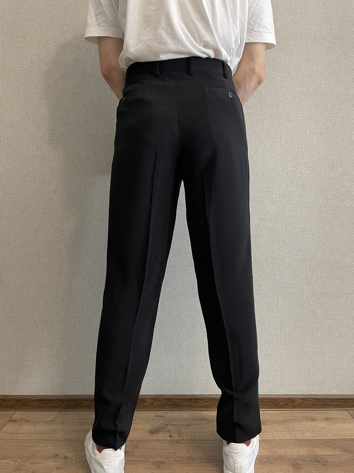 Haupt Hauptfutter lining-voering double Black Trousers size 32x34 Size US 32 / EU 48 - 8 Thumbnail