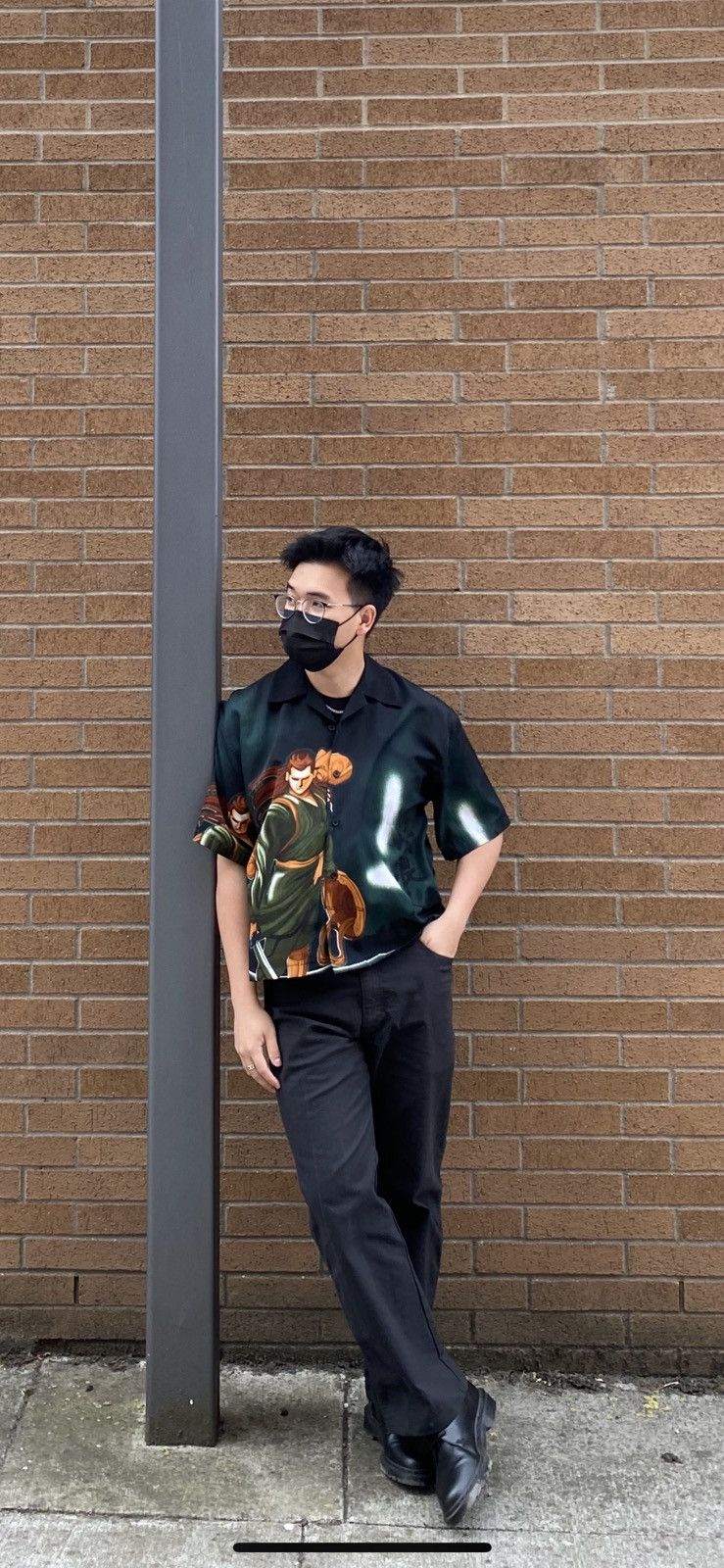 Vintage Vintage Short-sleeved Camp collar Samurai Shirt Size US M / EU 48-50 / 2 - 3 Thumbnail