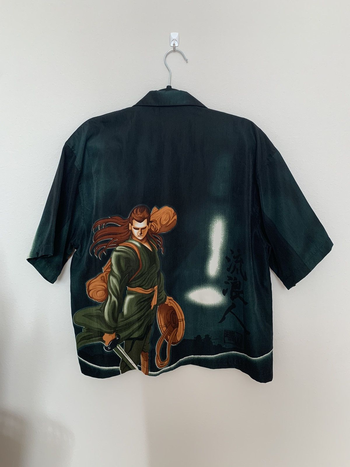 Vintage Vintage Short-sleeved Camp collar Samurai Shirt Size US M / EU 48-50 / 2 - 2 Thumbnail