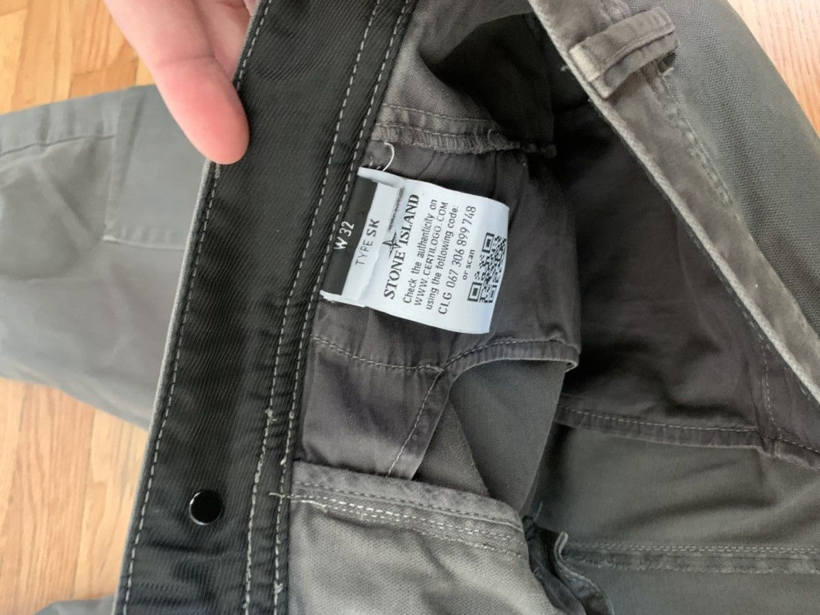 Stone Island Stone Island Type SK cargo zip pants size 32 slim Size US 32 / EU 48 - 8 Thumbnail