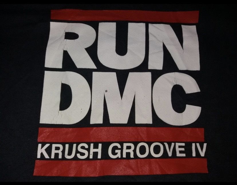 Rap Tees RARE VINTAGE RUN DMC KRUSH GROOVE HOODIE VINTAGE HIP HOP Size US XXL / EU 58 / 5 - 2 Thumbnail