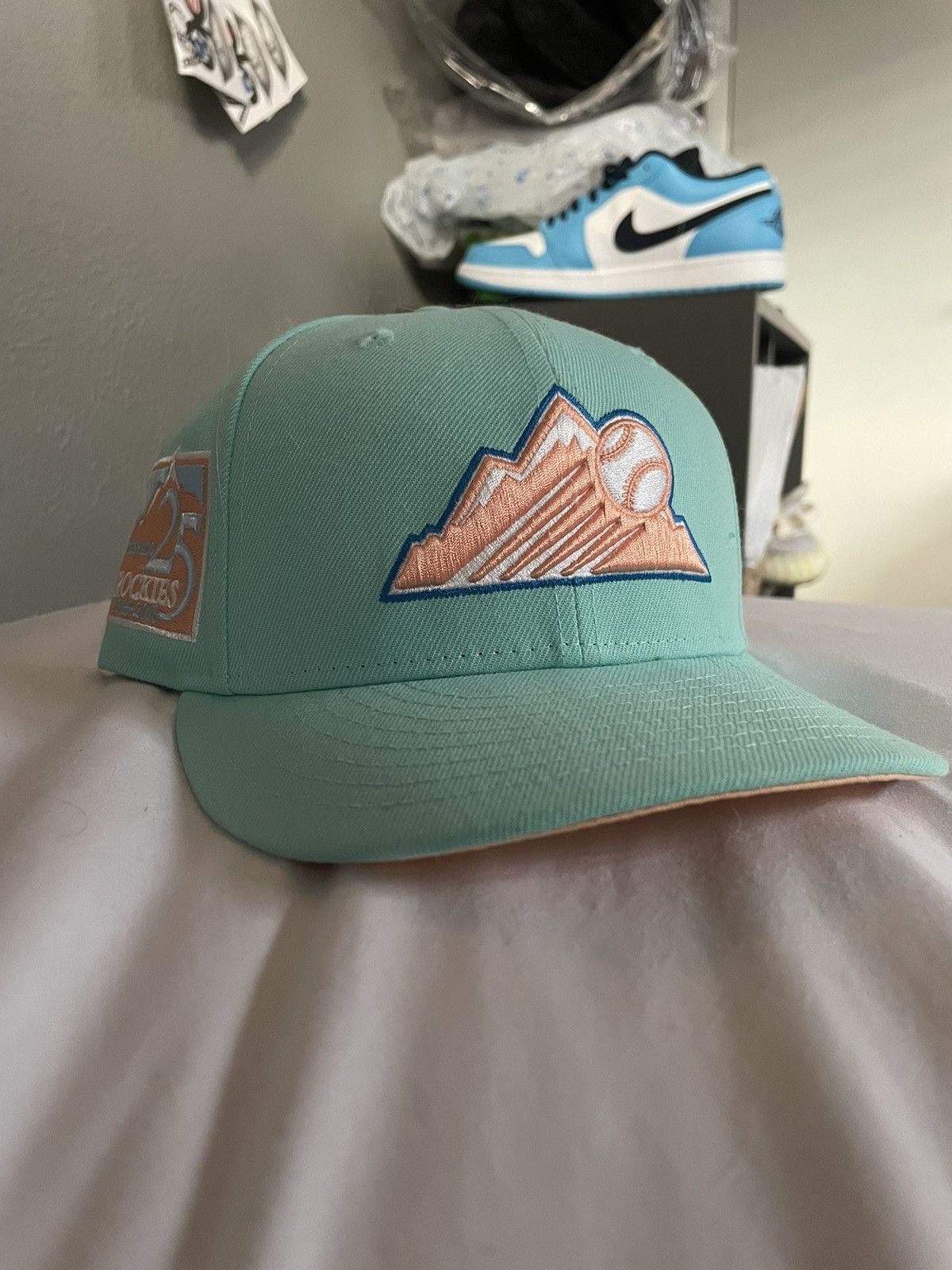HatClub Exclusive Colorado Rockies Sugar Shack Apricot 3/8