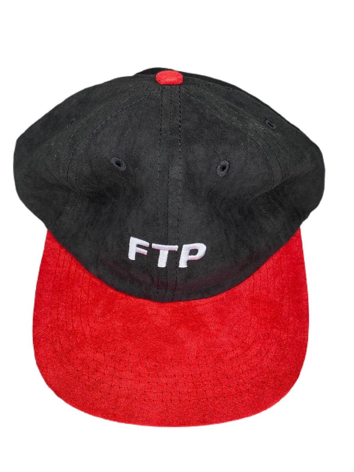 Fuck The Population FTP RED AND BLACK FLATBRIM STRAPBACK VTG DEADSTOCK Size ONE SIZE - 1 Thumbnail