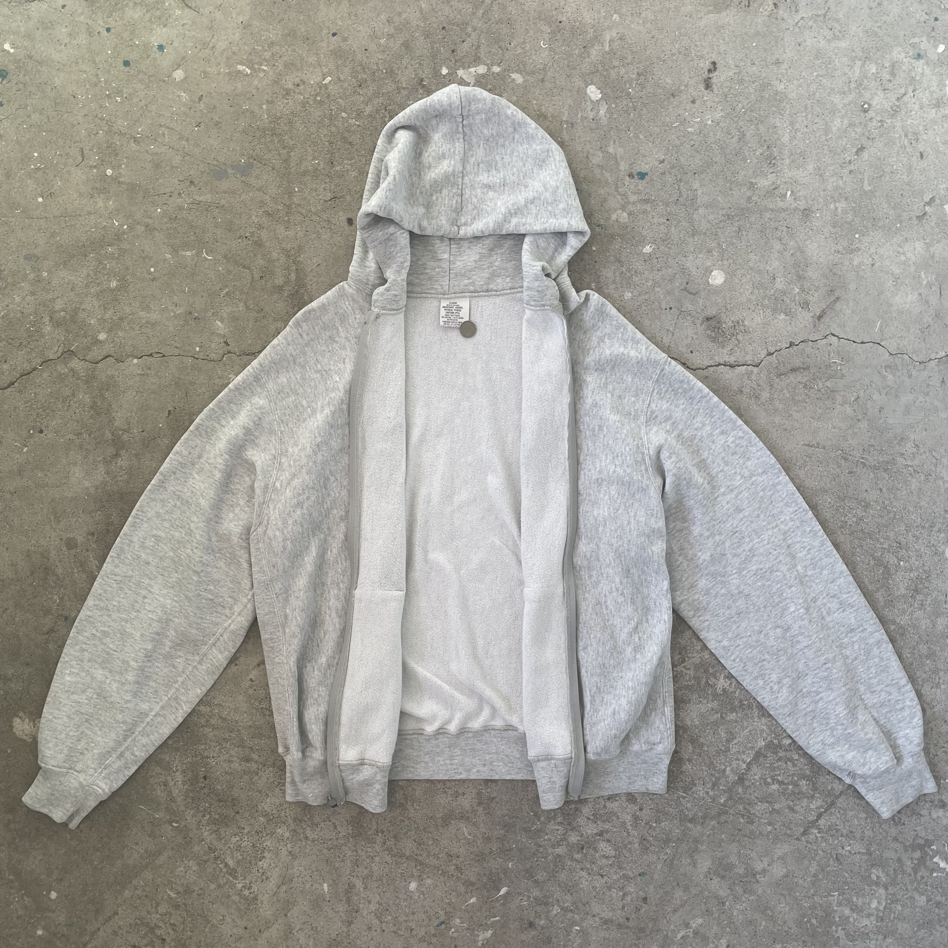 Vintage VINTAGE 90S "ARMY" ZIP UP HOODIE Size US M / EU 48-50 / 2 - 3 Thumbnail