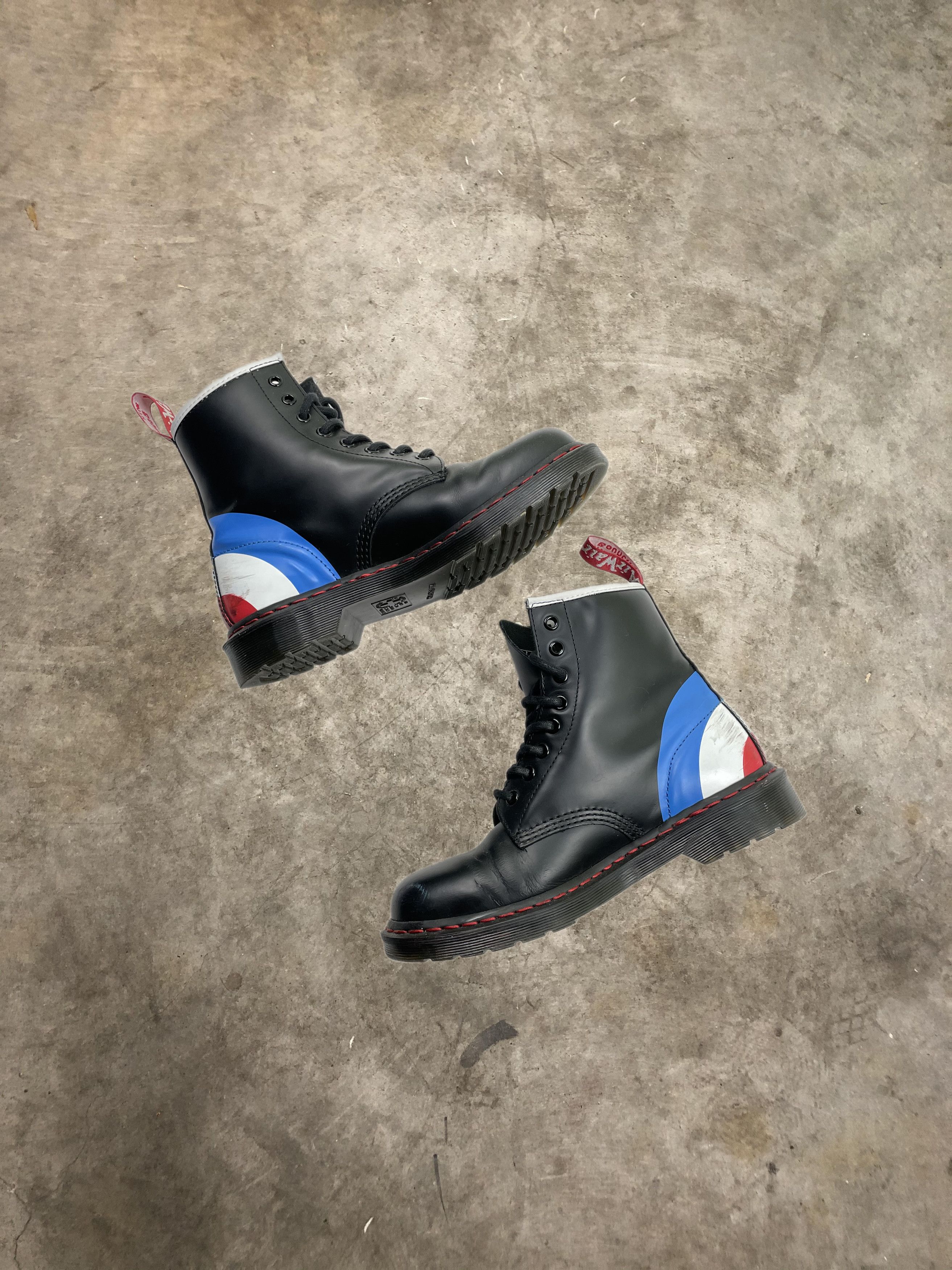 Dr. Martens Doc Martens Boots The Who Special Edition Collab Black 7 Grailed