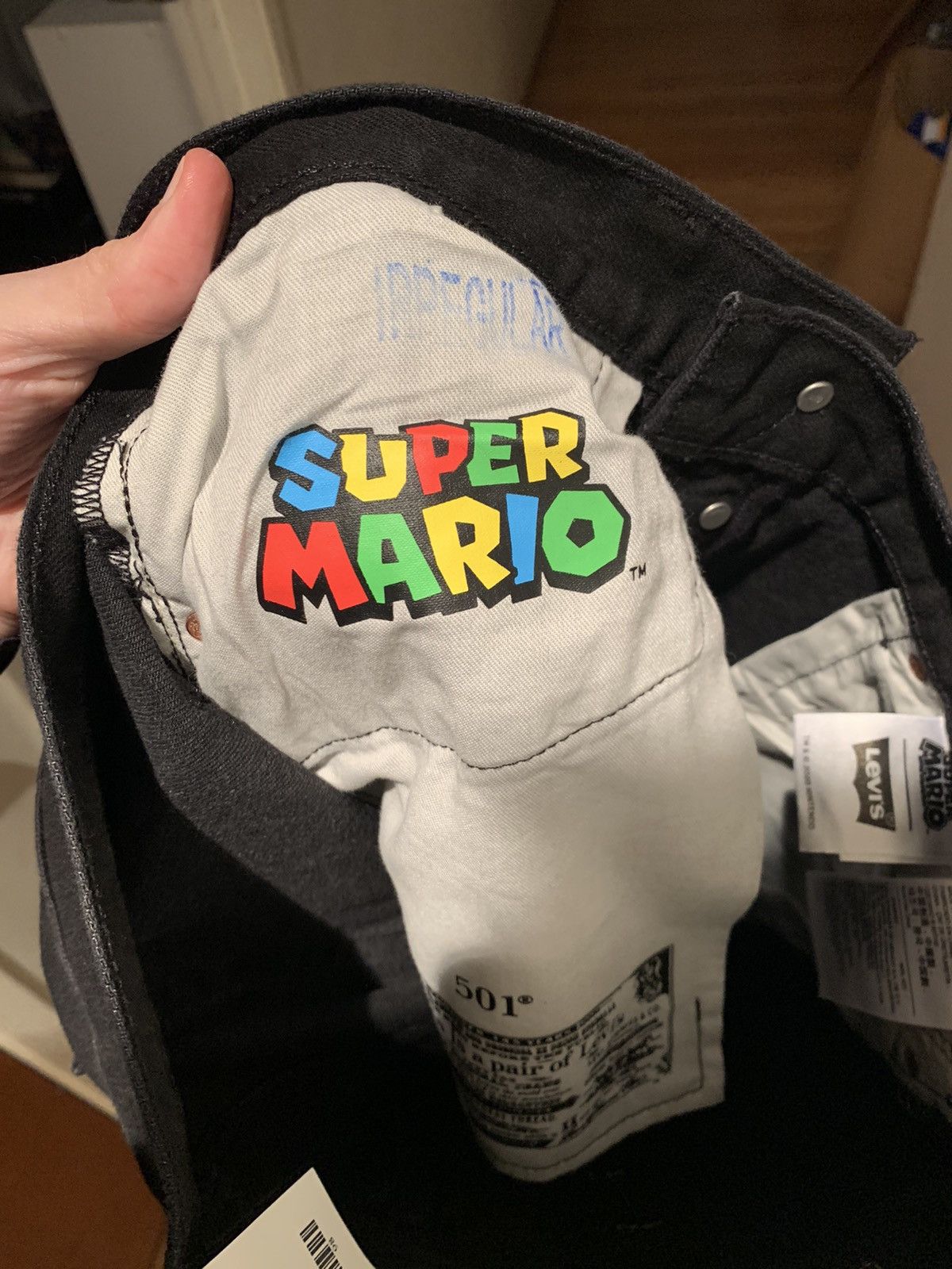 Levi's × Levi's Vintage Clothing × Nintendo *RARE* New Levi’s x Nintendo Super Mario 501 ST Denim Jeans Size US 32 / EU 48 - 6 Thumbnail