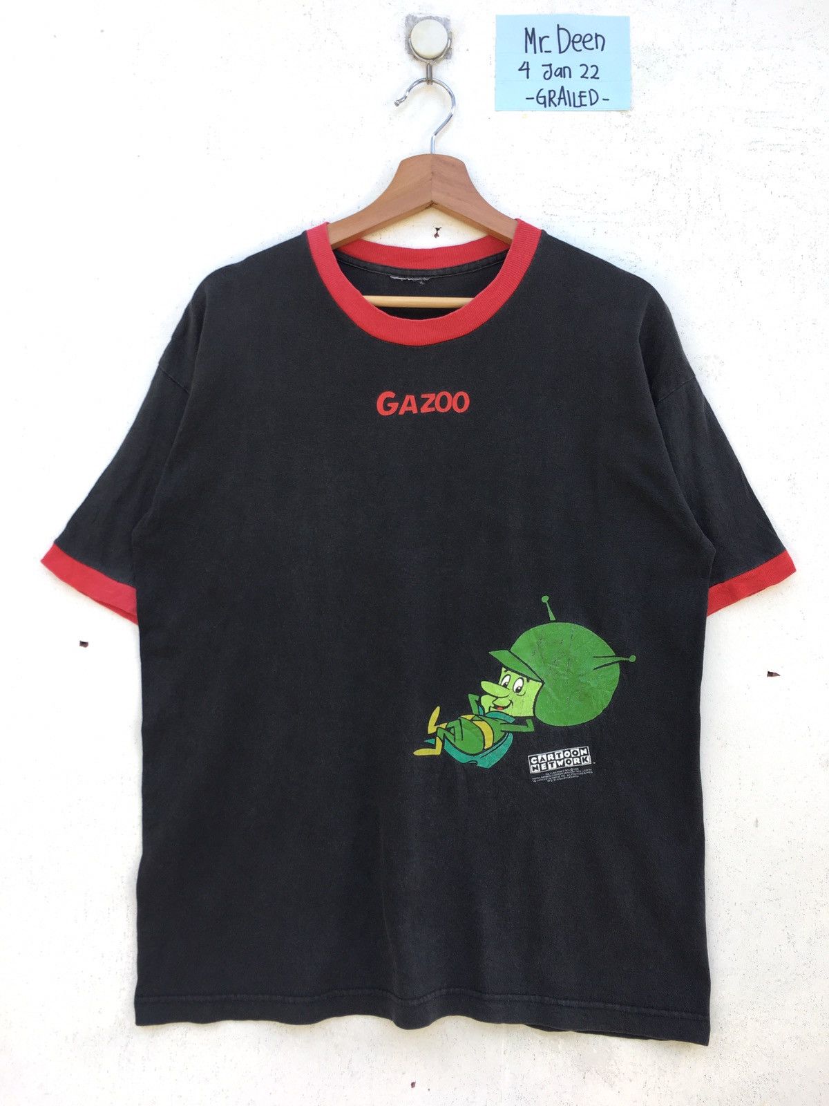 Rare Vintage Stanley Desantis Gazoo Cartoon Network 1996TEE