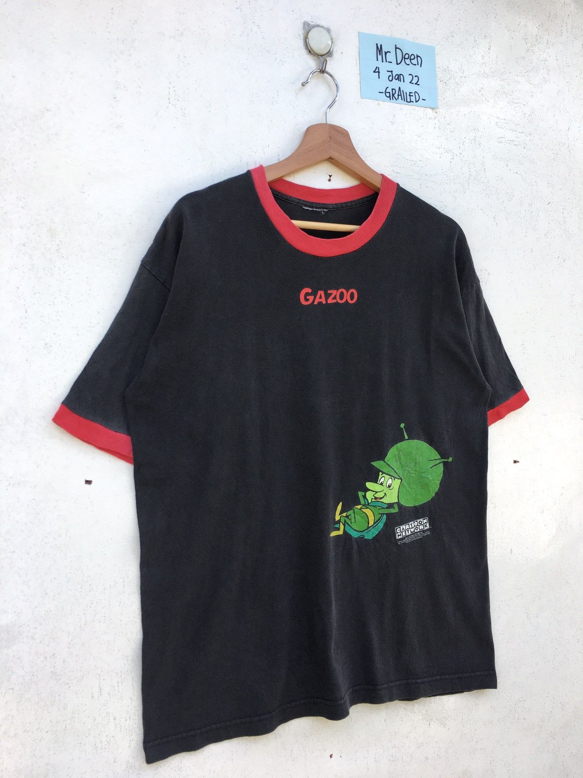 Cartoon Network Rare Vintage Stanley Desantis Gazoo Cartoon Network 1996TEE Size US M / EU 48-50 / 2 - 2 Thumbnail