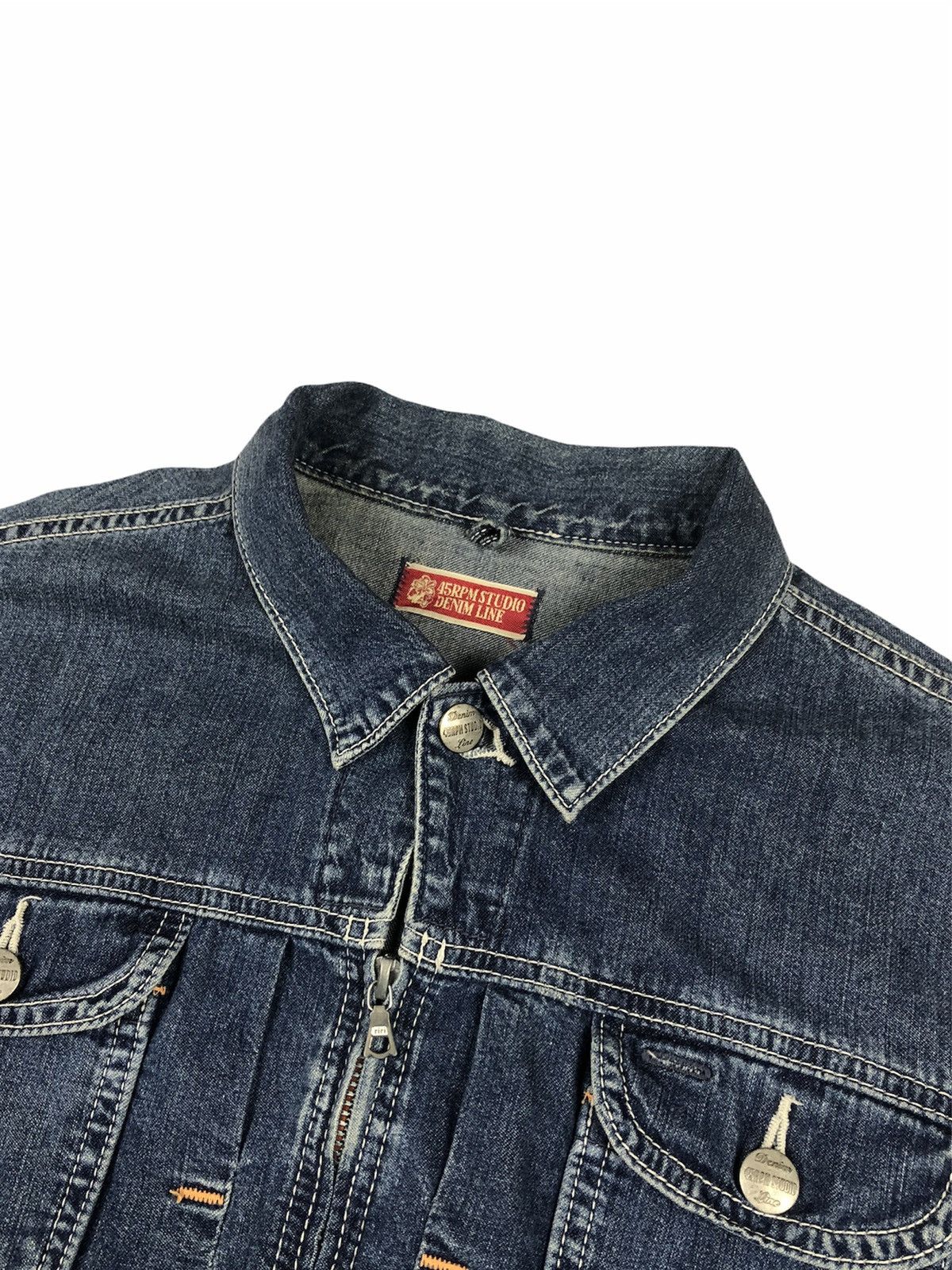45rpm 45rpm Studio Cropped Denim Jacket Size US M / EU 48-50 / 2 - 4 Thumbnail