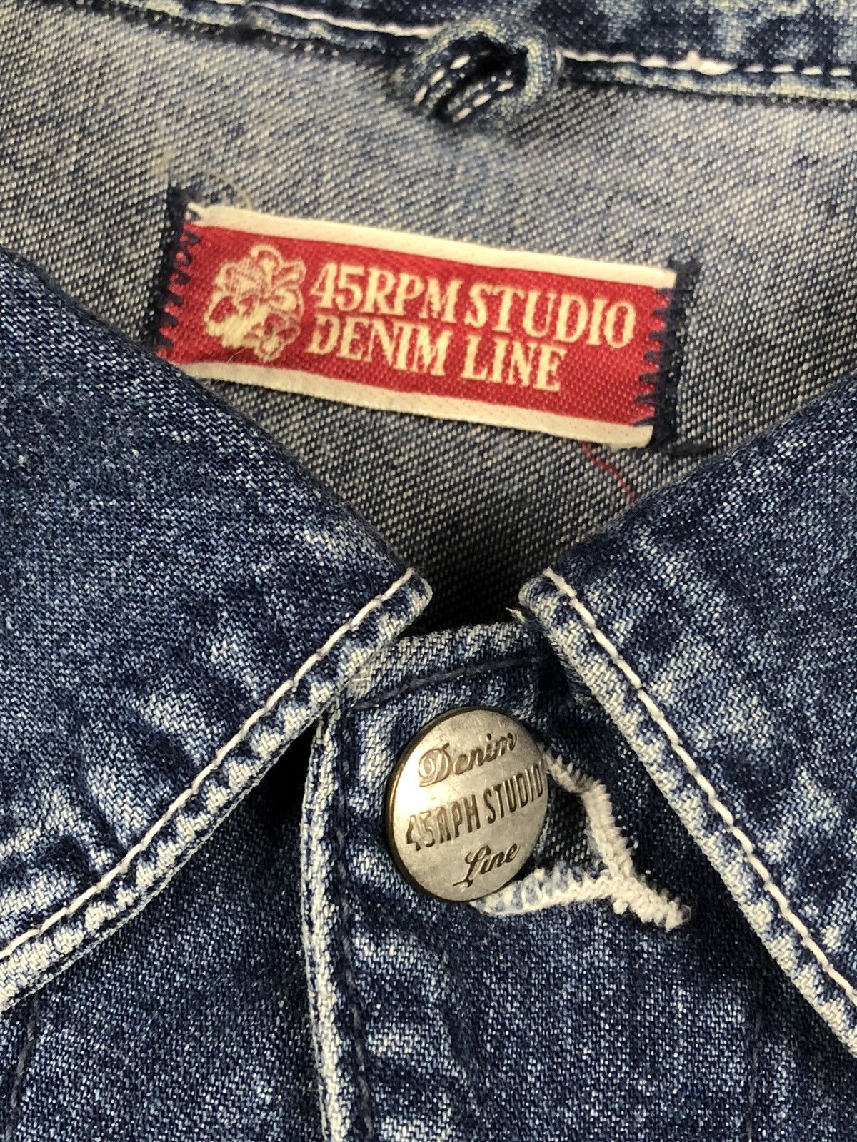 45rpm 45rpm Studio Cropped Denim Jacket Size US M / EU 48-50 / 2 - 10 Thumbnail